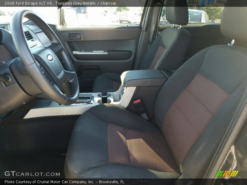 Tungsten Grey Metallic / Charcoal 2008 Ford Escape XLT V6