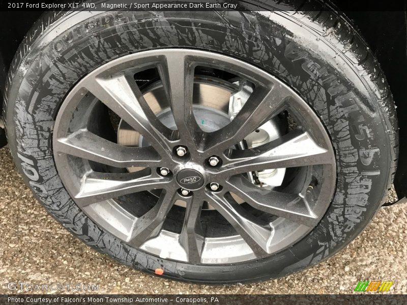 Magnetic / Sport Appearance Dark Earth Gray 2017 Ford Explorer XLT 4WD