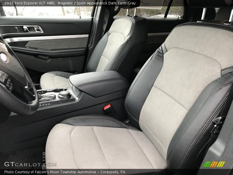 Magnetic / Sport Appearance Dark Earth Gray 2017 Ford Explorer XLT 4WD