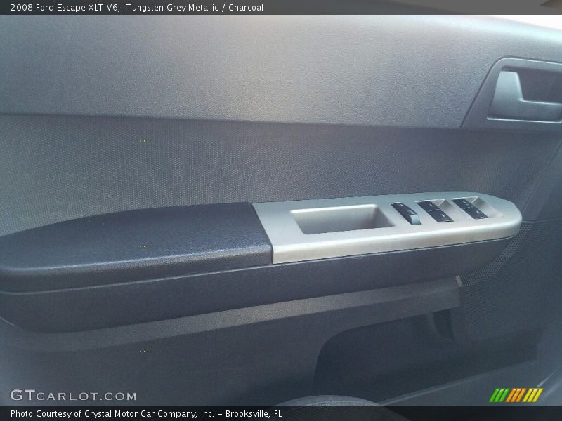 Tungsten Grey Metallic / Charcoal 2008 Ford Escape XLT V6