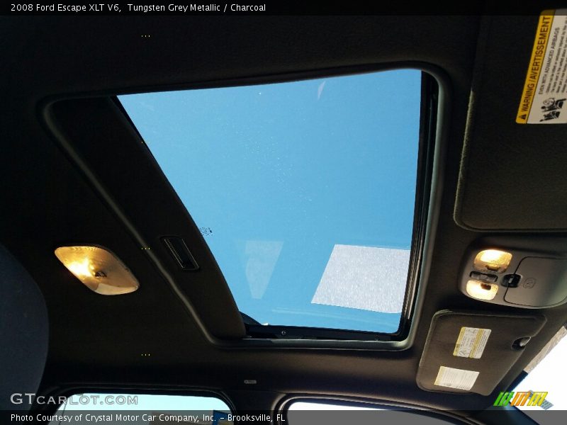Tungsten Grey Metallic / Charcoal 2008 Ford Escape XLT V6