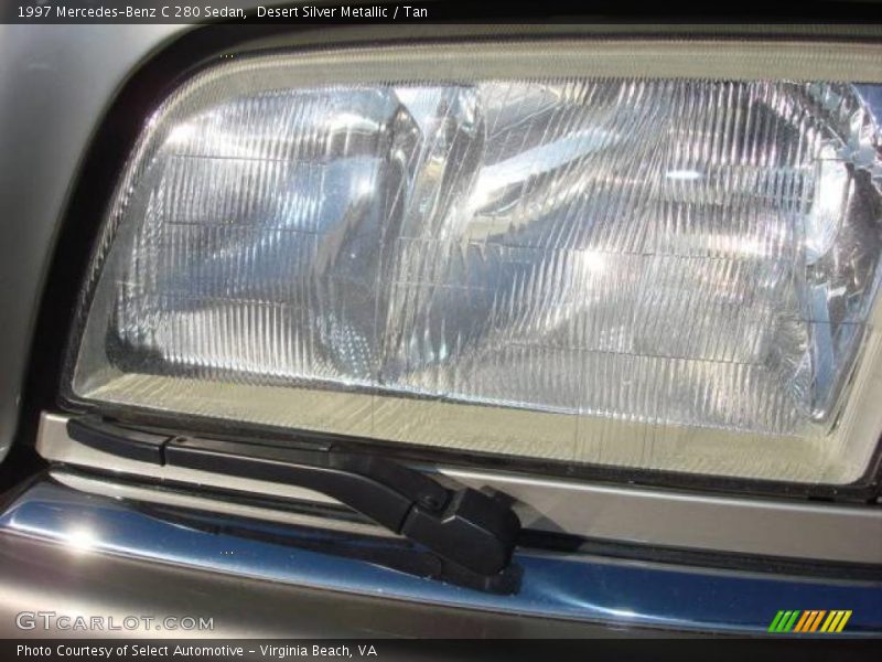 Desert Silver Metallic / Tan 1997 Mercedes-Benz C 280 Sedan