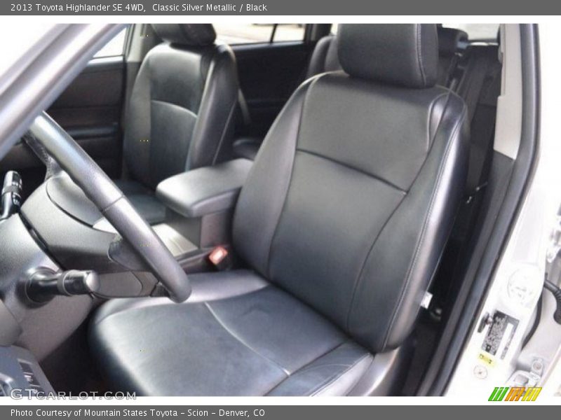 Classic Silver Metallic / Black 2013 Toyota Highlander SE 4WD