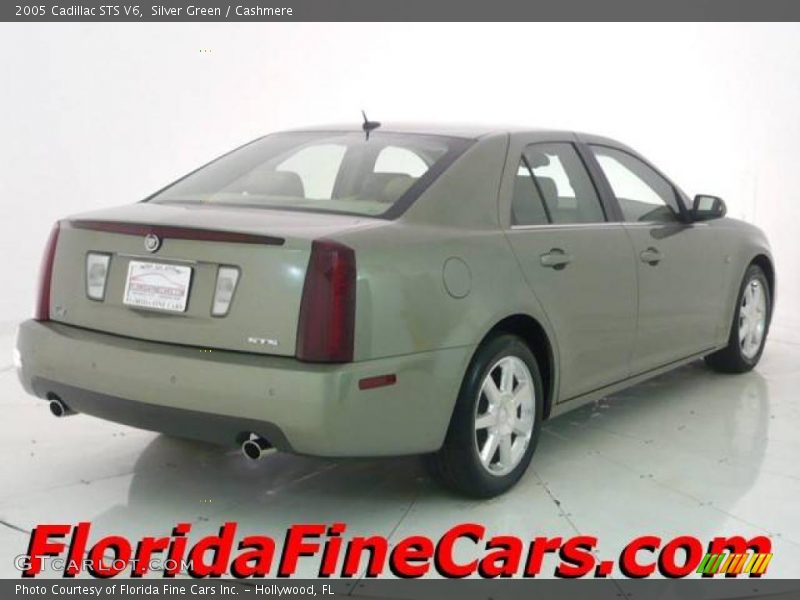 Silver Green / Cashmere 2005 Cadillac STS V6