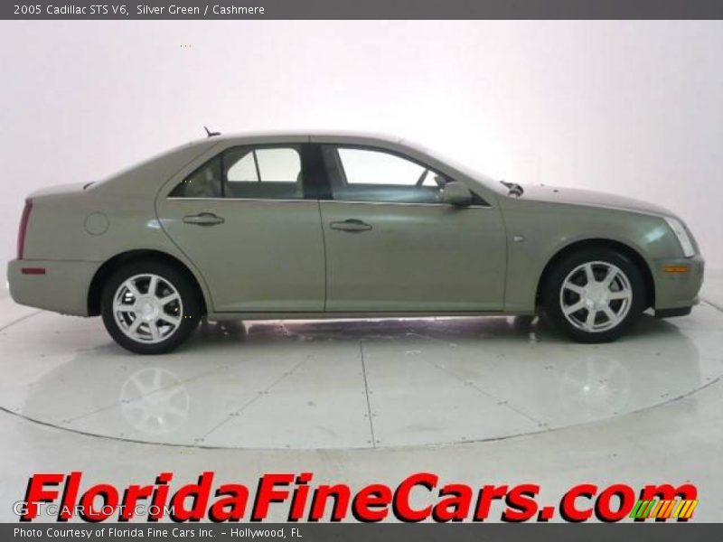 Silver Green / Cashmere 2005 Cadillac STS V6