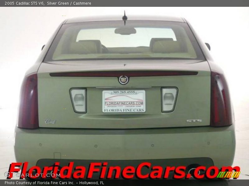 Silver Green / Cashmere 2005 Cadillac STS V6