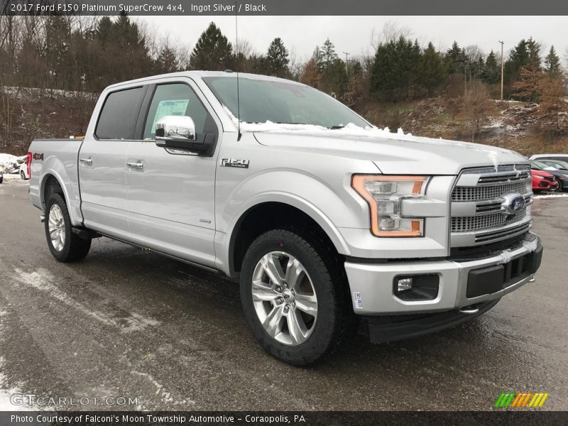 Front 3/4 View of 2017 F150 Platinum SuperCrew 4x4