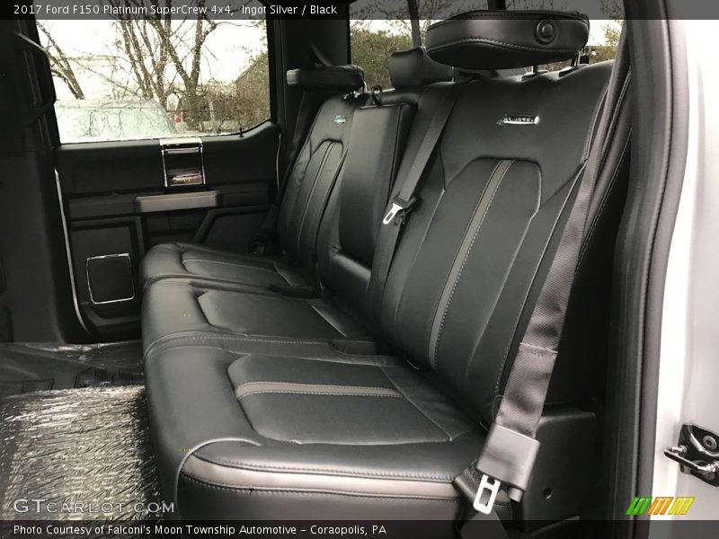 Rear Seat of 2017 F150 Platinum SuperCrew 4x4