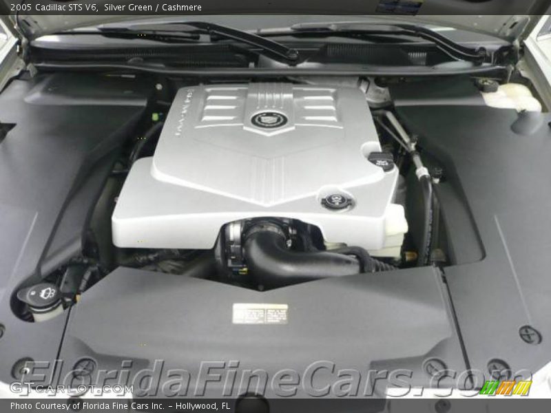 Silver Green / Cashmere 2005 Cadillac STS V6