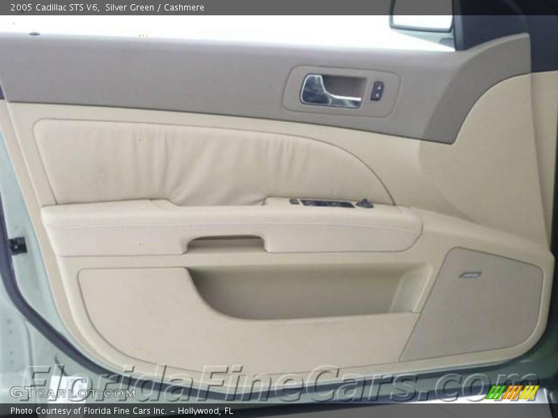 Silver Green / Cashmere 2005 Cadillac STS V6