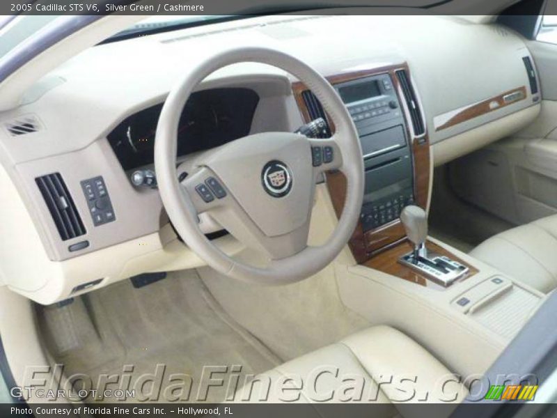 Silver Green / Cashmere 2005 Cadillac STS V6
