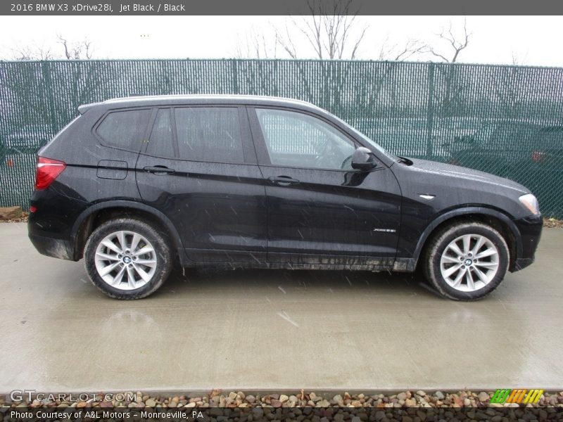 Jet Black / Black 2016 BMW X3 xDrive28i