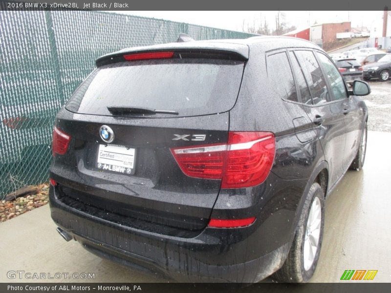Jet Black / Black 2016 BMW X3 xDrive28i