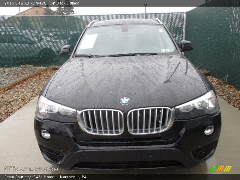 Jet Black / Black 2016 BMW X3 xDrive28i
