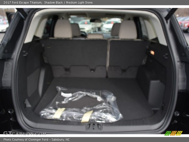 Shadow Black / Medium Light Stone 2017 Ford Escape Titanium