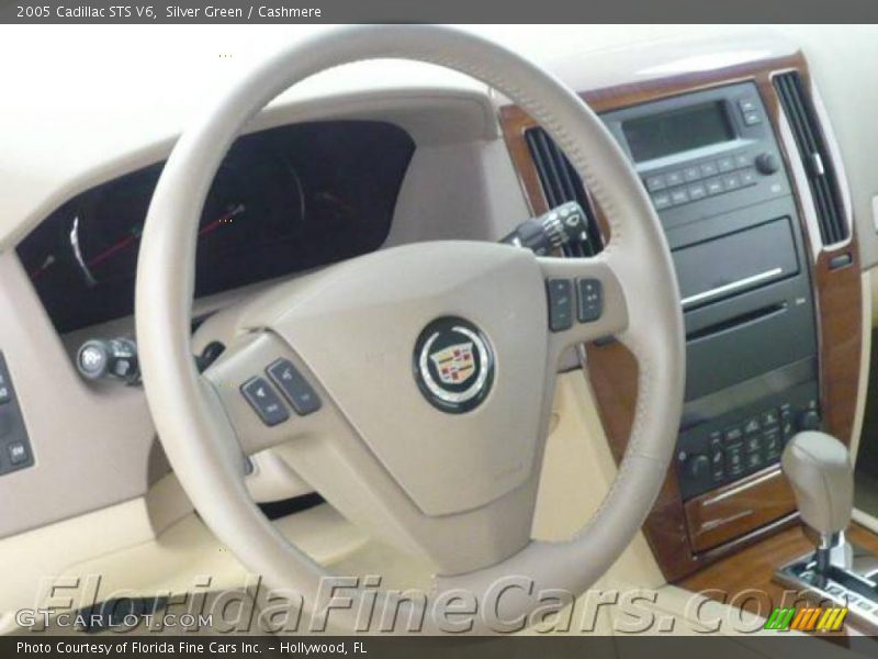 Silver Green / Cashmere 2005 Cadillac STS V6