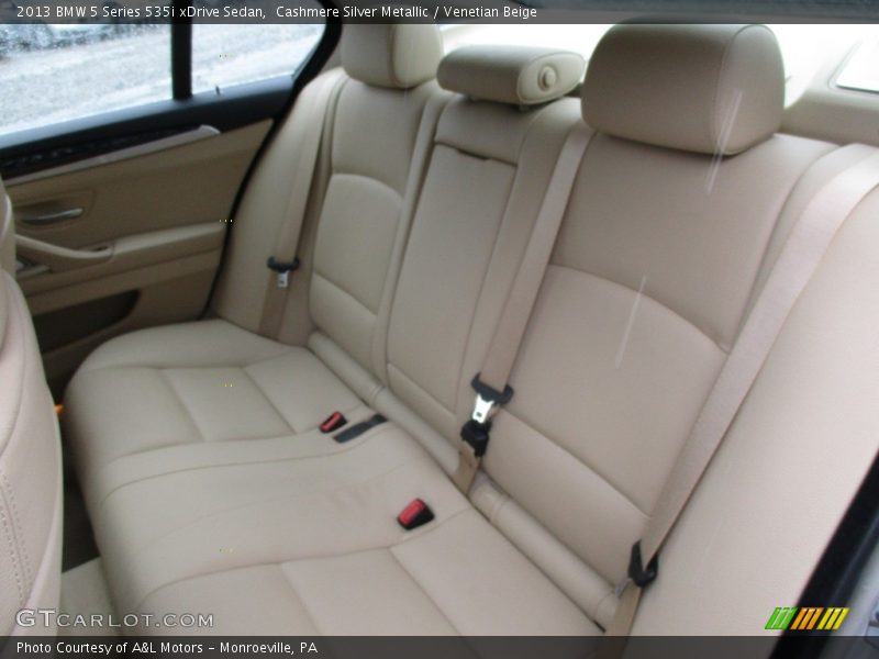 Cashmere Silver Metallic / Venetian Beige 2013 BMW 5 Series 535i xDrive Sedan