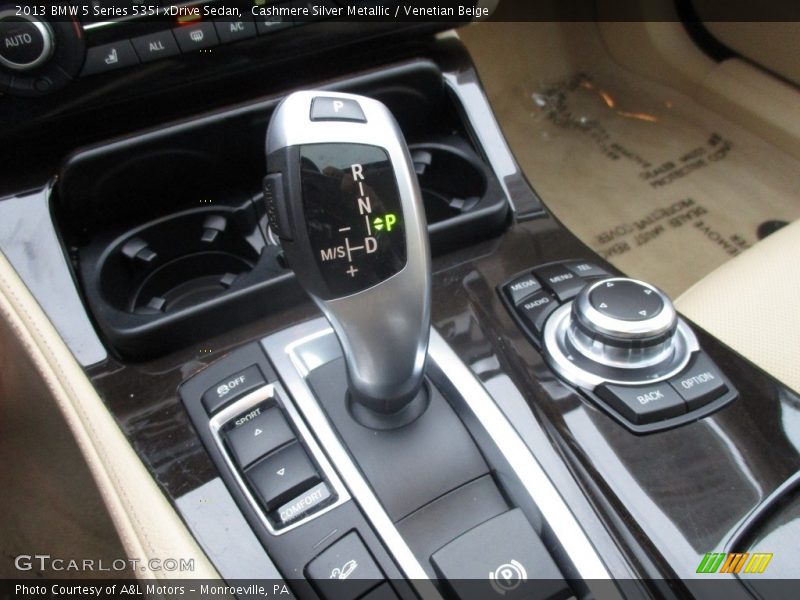 Cashmere Silver Metallic / Venetian Beige 2013 BMW 5 Series 535i xDrive Sedan