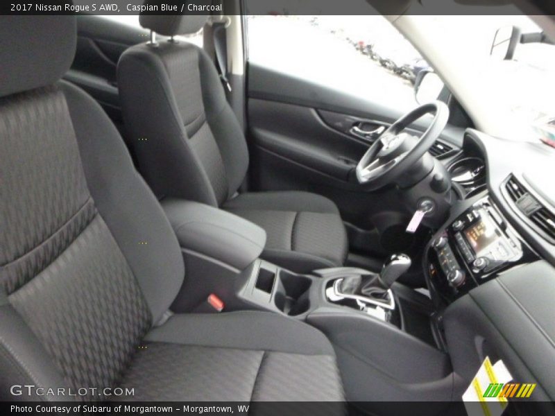 Caspian Blue / Charcoal 2017 Nissan Rogue S AWD