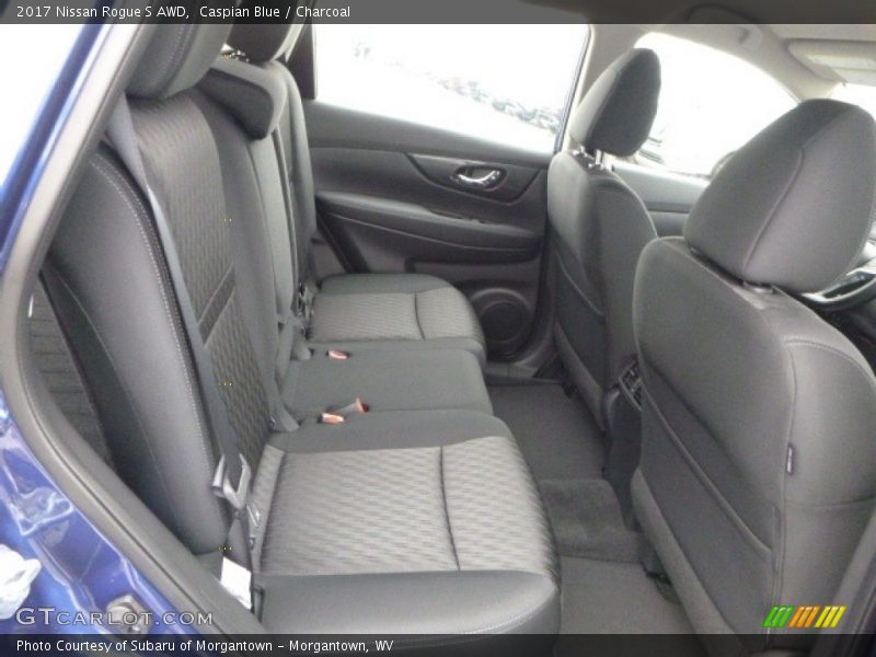 Caspian Blue / Charcoal 2017 Nissan Rogue S AWD