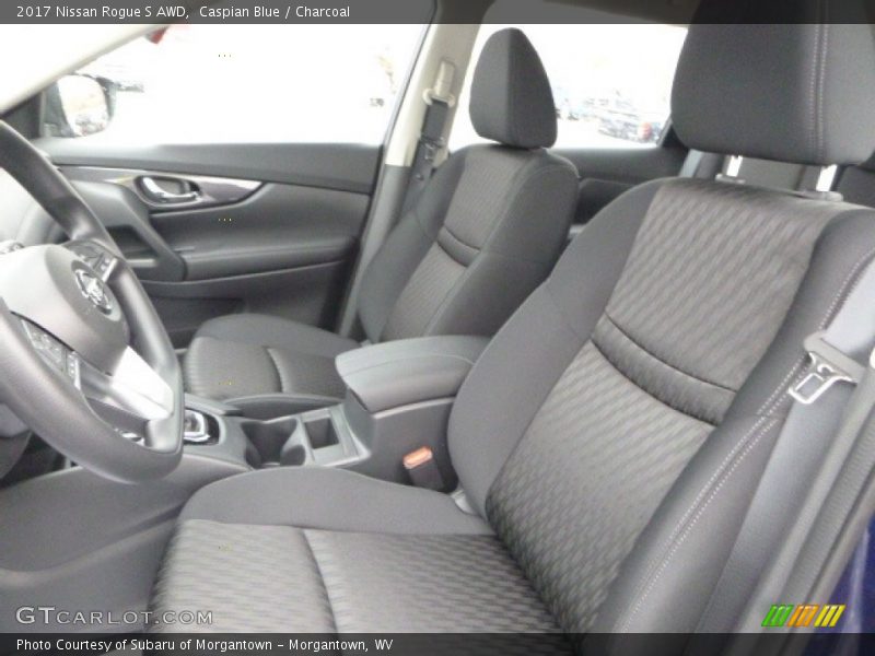 Caspian Blue / Charcoal 2017 Nissan Rogue S AWD