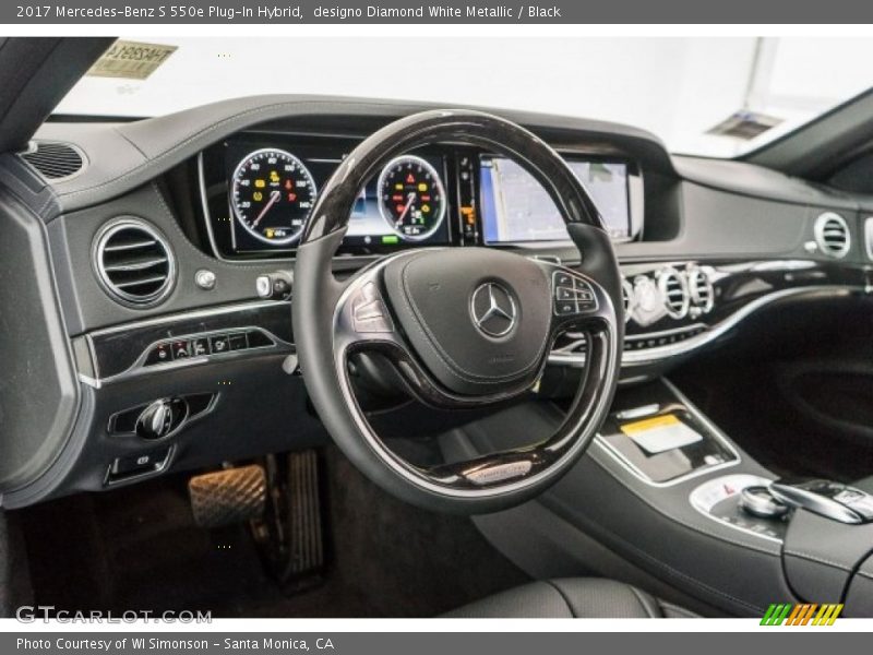 Dashboard of 2017 S 550e Plug-In Hybrid