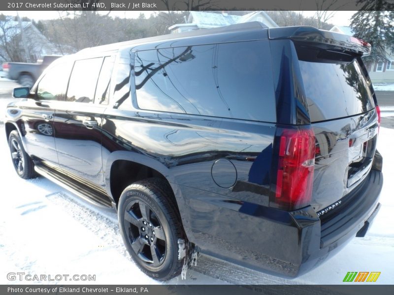 Black / Jet Black 2017 Chevrolet Suburban LT 4WD