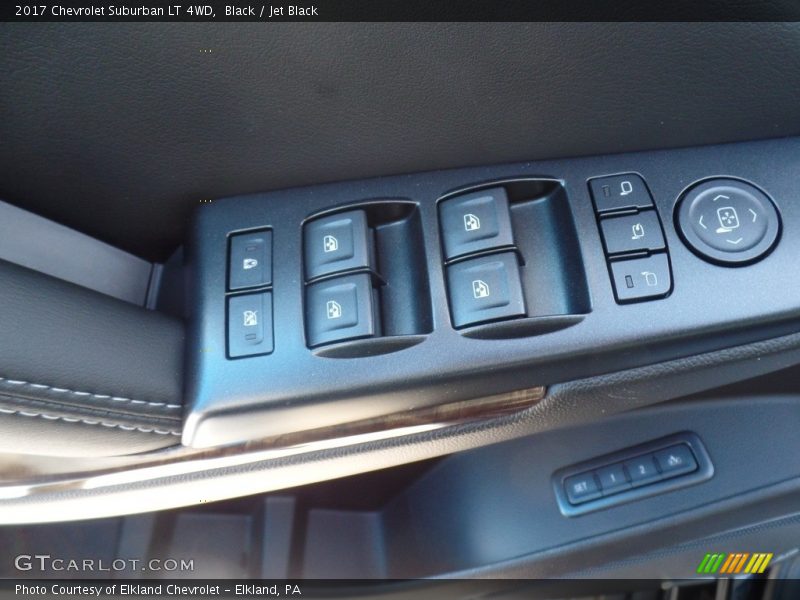 Black / Jet Black 2017 Chevrolet Suburban LT 4WD