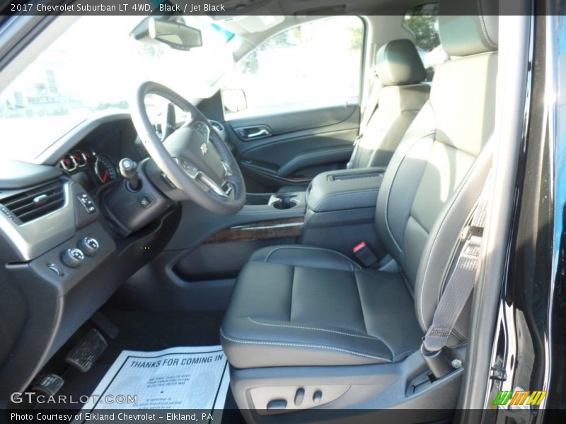 Black / Jet Black 2017 Chevrolet Suburban LT 4WD