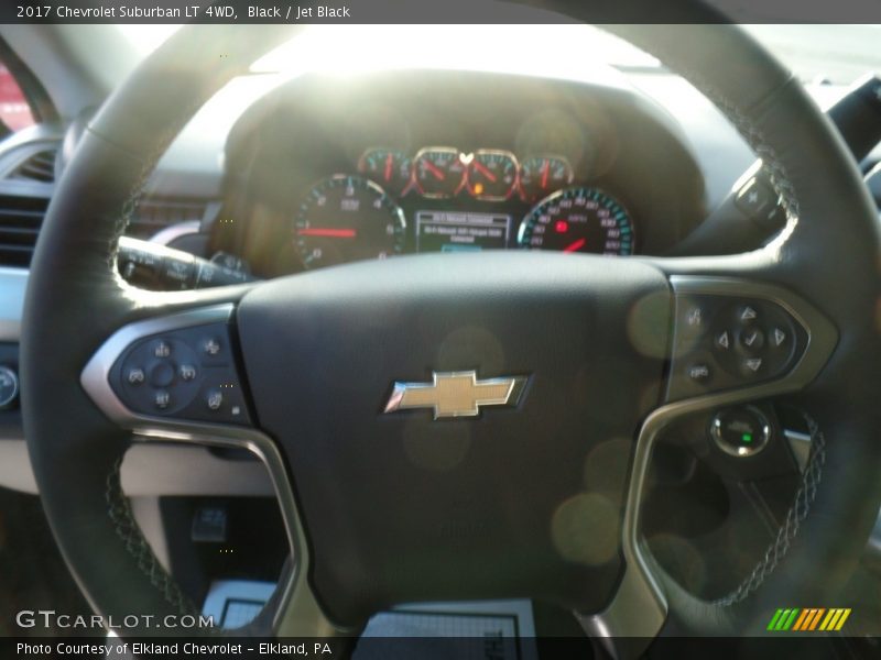 Black / Jet Black 2017 Chevrolet Suburban LT 4WD