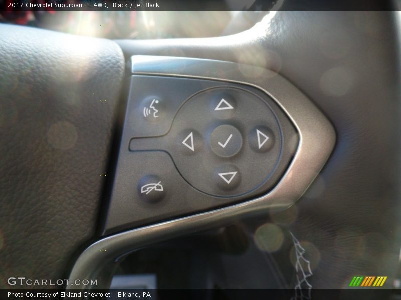 Black / Jet Black 2017 Chevrolet Suburban LT 4WD