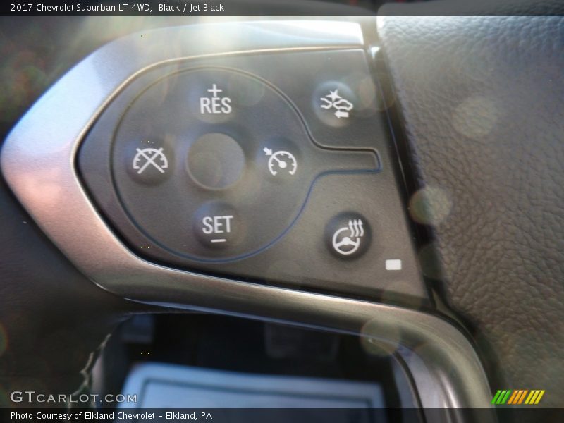 Black / Jet Black 2017 Chevrolet Suburban LT 4WD
