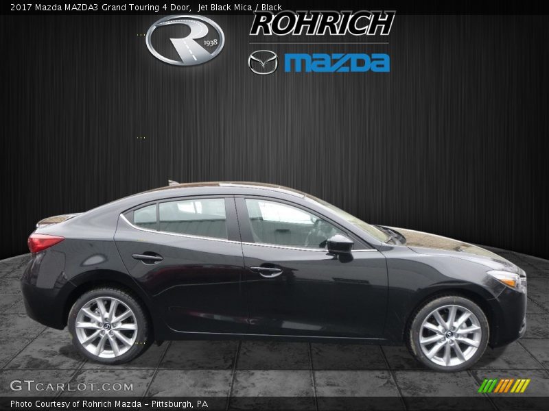 Jet Black Mica / Black 2017 Mazda MAZDA3 Grand Touring 4 Door