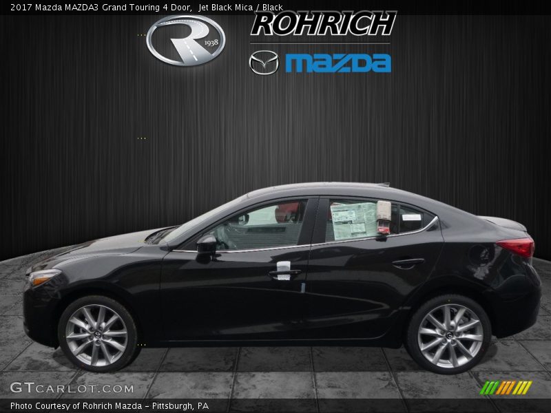 Jet Black Mica / Black 2017 Mazda MAZDA3 Grand Touring 4 Door