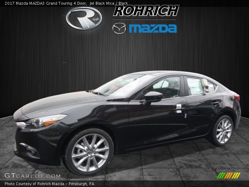 Jet Black Mica / Black 2017 Mazda MAZDA3 Grand Touring 4 Door