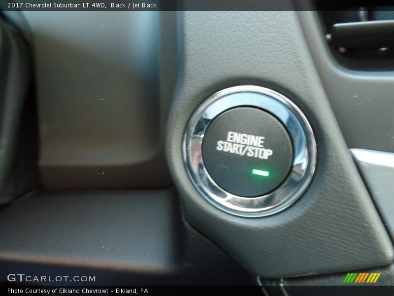 Black / Jet Black 2017 Chevrolet Suburban LT 4WD