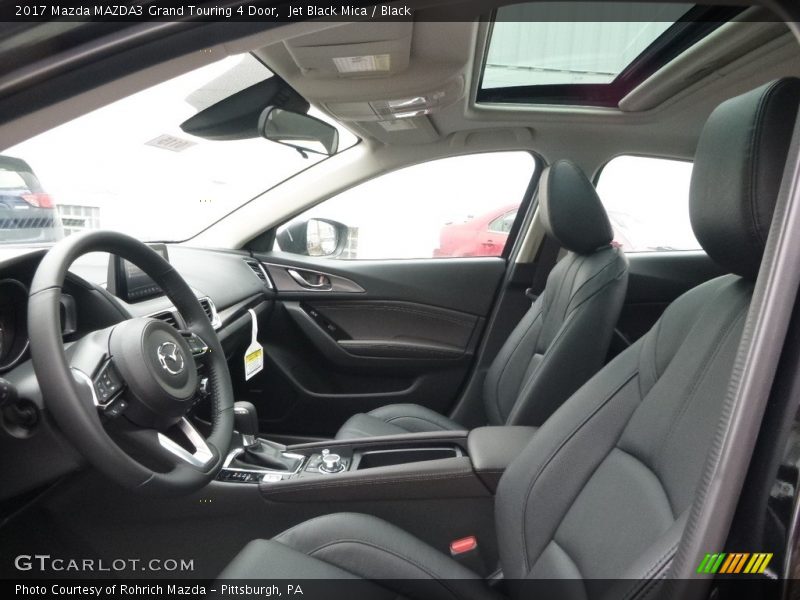 Jet Black Mica / Black 2017 Mazda MAZDA3 Grand Touring 4 Door