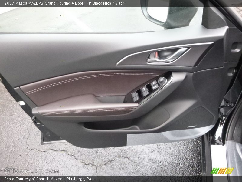 Jet Black Mica / Black 2017 Mazda MAZDA3 Grand Touring 4 Door
