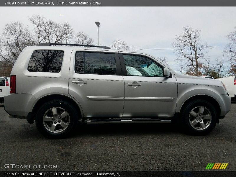 Billet Silver Metallic / Gray 2009 Honda Pilot EX-L 4WD