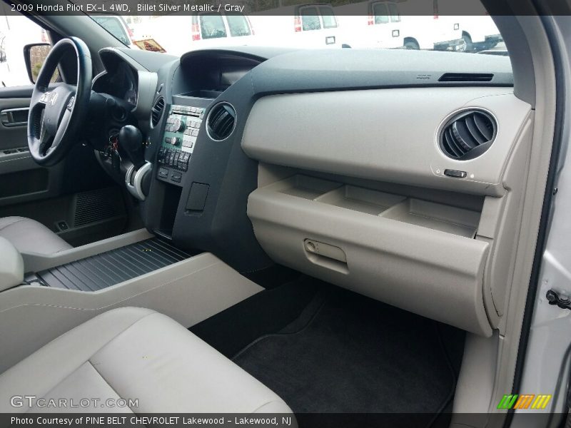 Billet Silver Metallic / Gray 2009 Honda Pilot EX-L 4WD