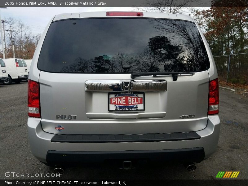 Billet Silver Metallic / Gray 2009 Honda Pilot EX-L 4WD