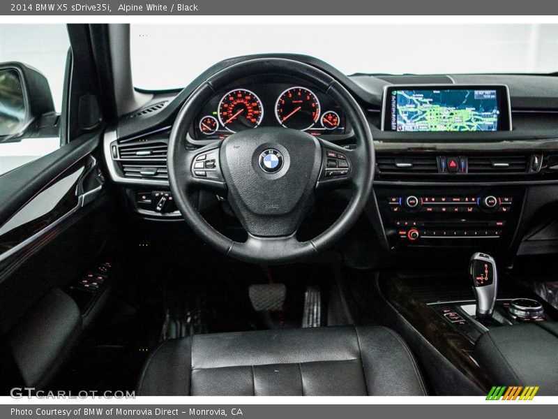 Alpine White / Black 2014 BMW X5 sDrive35i