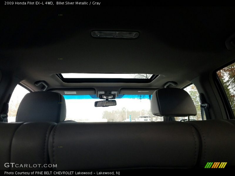Billet Silver Metallic / Gray 2009 Honda Pilot EX-L 4WD
