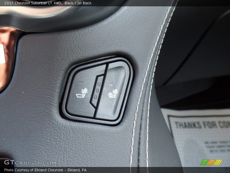 Black / Jet Black 2017 Chevrolet Suburban LT 4WD