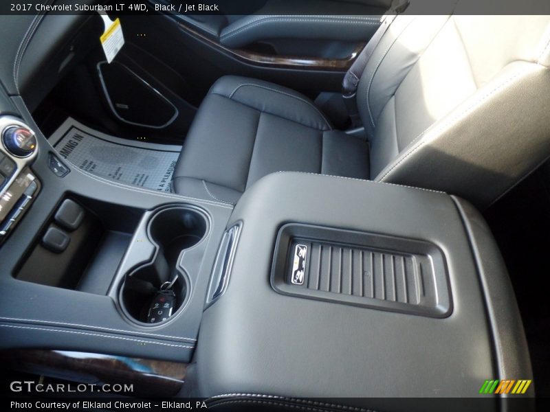 Black / Jet Black 2017 Chevrolet Suburban LT 4WD
