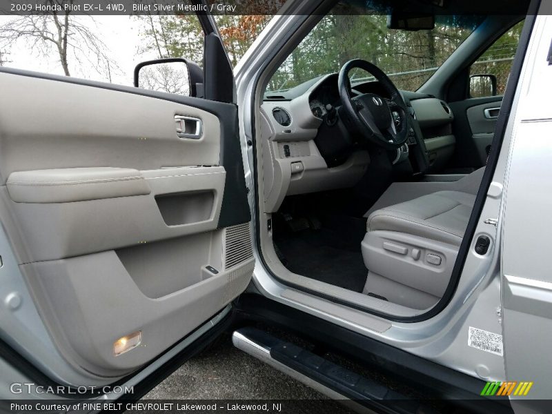 Billet Silver Metallic / Gray 2009 Honda Pilot EX-L 4WD