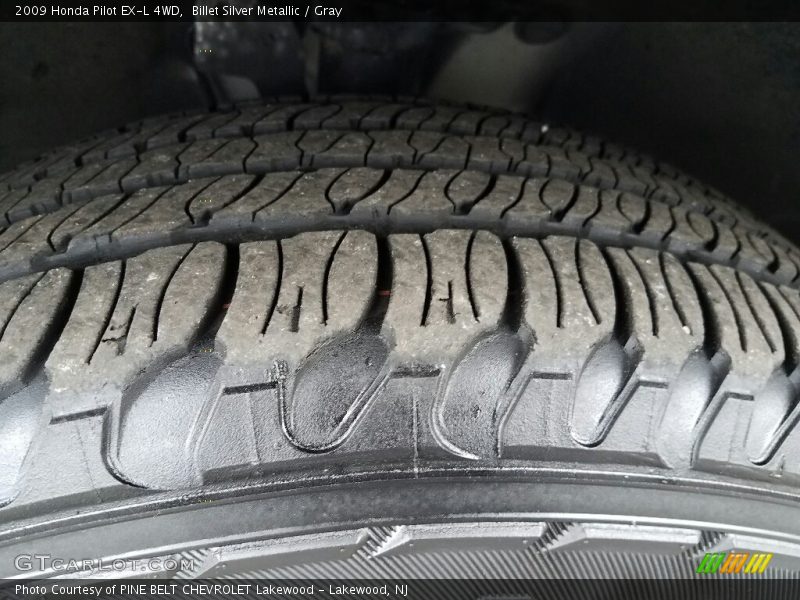 Billet Silver Metallic / Gray 2009 Honda Pilot EX-L 4WD