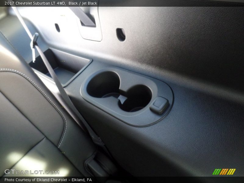 Black / Jet Black 2017 Chevrolet Suburban LT 4WD