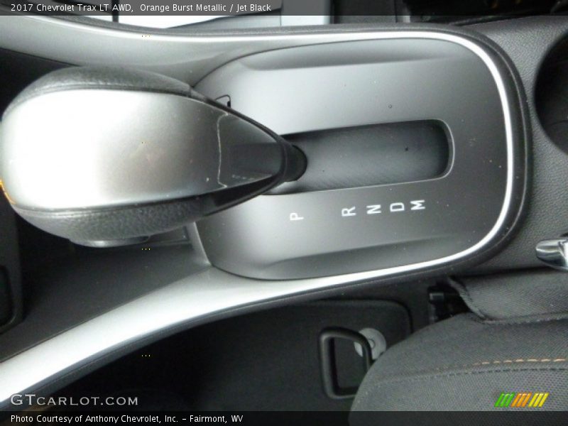 Orange Burst Metallic / Jet Black 2017 Chevrolet Trax LT AWD