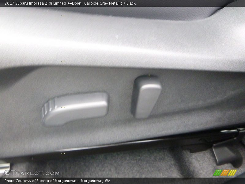 Carbide Gray Metallic / Black 2017 Subaru Impreza 2.0i Limited 4-Door